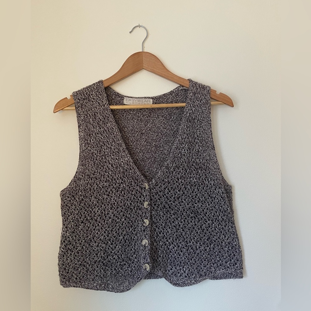 Easy Wear button-up tank or vest